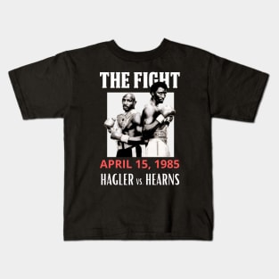 Hagler vs Hearns Original Aesthetic Tribute 〶 Kids T-Shirt